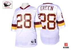 Authentic Darrell Green Men's Washington Commanders White Throwback Jersey - Mitchell and Ness