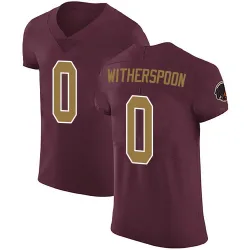 Elite Ahkello Witherspoon Men's Washington Commanders Burgundy Alternate Vapor Untouchable Jersey - Nike