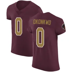 Elite Chig Okonkwo Men's Washington Commanders Burgundy Alternate Vapor Untouchable Jersey - Nike