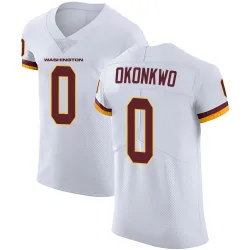 Elite Chig Okonkwo Men's Washington Commanders White Vapor Untouchable Jersey - Nike