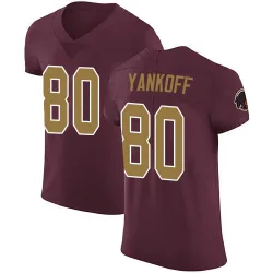 Elite Colson Yankoff Men's Washington Commanders Burgundy Alternate Vapor Untouchable Jersey - Nike