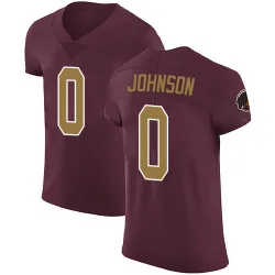 Elite DJ Johnson Men's Washington Commanders Burgundy Alternate Vapor Untouchable Jersey - Nike