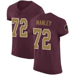 Elite Dexter Manley Men's Washington Commanders Burgundy Alternate Vapor Untouchable Jersey - Nike