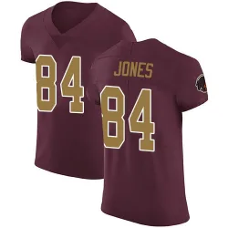 Elite Jacoby Jones Men's Washington Commanders Burgundy Alternate Vapor Untouchable Jersey - Nike