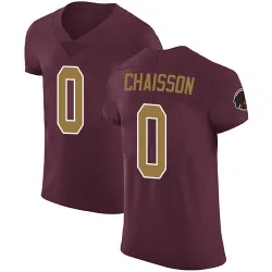Elite K'Lavon Chaisson Men's Washington Commanders Burgundy Alternate Vapor Untouchable Jersey - Nike