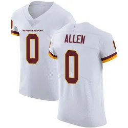 Elite Kaytron Allen Men's Washington Commanders White Vapor Untouchable Jersey - Nike