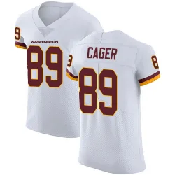 Elite Lawrence Cager Men's Washington Commanders White Vapor Untouchable Jersey - Nike