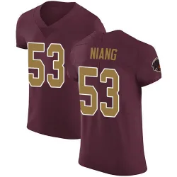 Elite Lucas Niang Men's Washington Commanders Burgundy Alternate Vapor Untouchable Jersey - Nike
