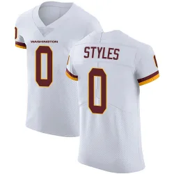 Elite Sonny Styles Men's Washington Commanders White Vapor Untouchable Jersey - Nike