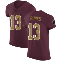 Elite Treylon Burks Men's Washington Commanders Burgundy Alternate Vapor Untouchable Jersey - Nike