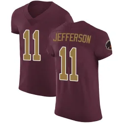 Elite Van Jefferson Men's Washington Commanders Burgundy Alternate Vapor Untouchable Jersey - Nike