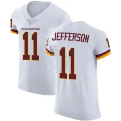 Elite Van Jefferson Men's Washington Commanders White Vapor Untouchable Jersey - Nike
