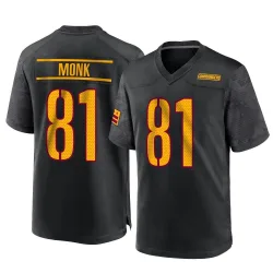 Game Art Monk Men's Washington Commanders Black Alternate Jersey - Nike