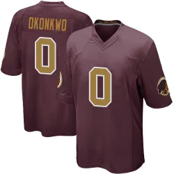 Game Chig Okonkwo Youth Washington Commanders Burgundy Alternate Jersey - Nike