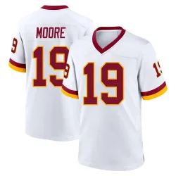 Game Chris Moore Men's Washington Commanders White Jersey - Nike