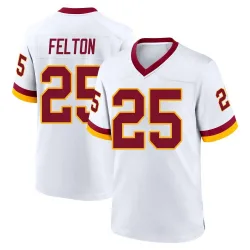 Game Demetric Felton Men's Washington Commanders White Jersey - Nike
