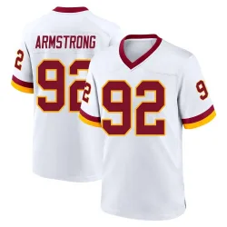 Game Dorance Armstrong Men's Washington Commanders White Jersey - Nike