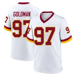 Game Eddie Goldman Youth Washington Commanders White Jersey - Nike