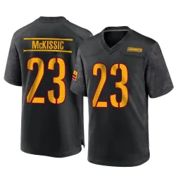 Game J.D. McKissic Men's Washington Commanders Black Alternate Jersey - Nike