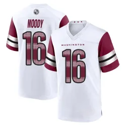 Game Jake Moody Men's Washington Commanders White Jersey - Nike