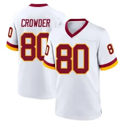 Game Jamison Crowder Men's Washington Commanders White Jersey - Nike