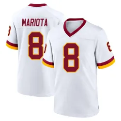 Game Marcus Mariota Youth Washington Commanders White Jersey - Nike