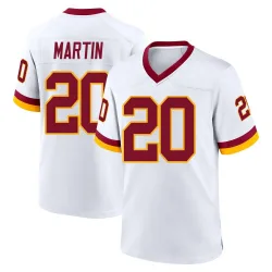 Game Quan Martin Men's Washington Commanders White Jersey - Nike