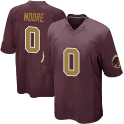Game Quentin Moore Youth Washington Commanders Burgundy Alternate Jersey - Nike