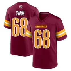 Game Russ Grimm Men's Washington Commanders Burgundy Jersey - Nike