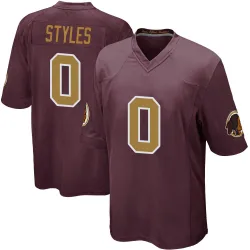 Game Sonny Styles Men's Washington Commanders Burgundy Alternate Jersey - Nike