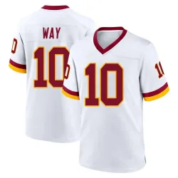 Game Tress Way Men's Washington Commanders White Jersey - Nike