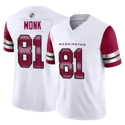 Limited Art Monk Men's Washington Commanders White Vapor F.U.S.E. Jersey - Nike