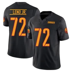 Limited Charles Leno Jr. Men's Washington Commanders Black Vapor F.U.S.E. Jersey - Nike