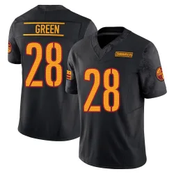 Limited Darrell Green Men's Washington Commanders Black Vapor F.U.S.E. Jersey - Nike