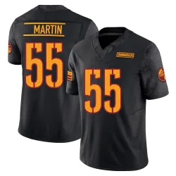 Limited Jacob Martin Men's Washington Commanders Black Vapor F.U.S.E. Jersey - Nike
