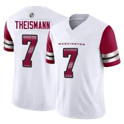 Limited Joe Theismann Men's Washington Commanders White Vapor F.U.S.E. Jersey - Nike