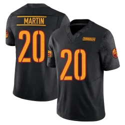 Limited Quan Martin Men's Washington Commanders Black Vapor F.U.S.E. Jersey - Nike